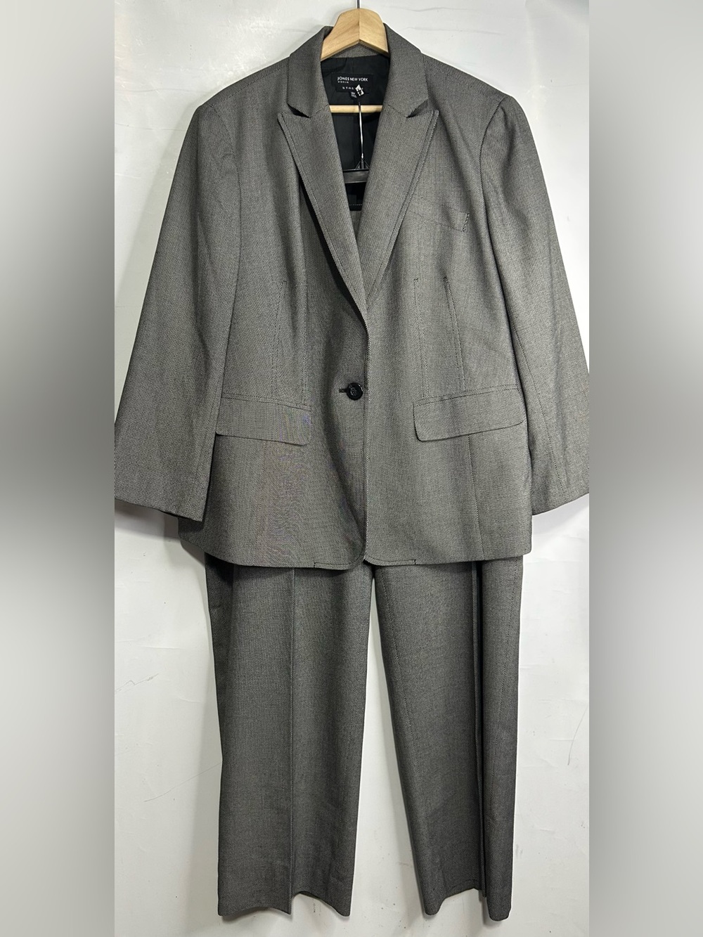 Jones New York Grey Suit Set Size 18W/20W